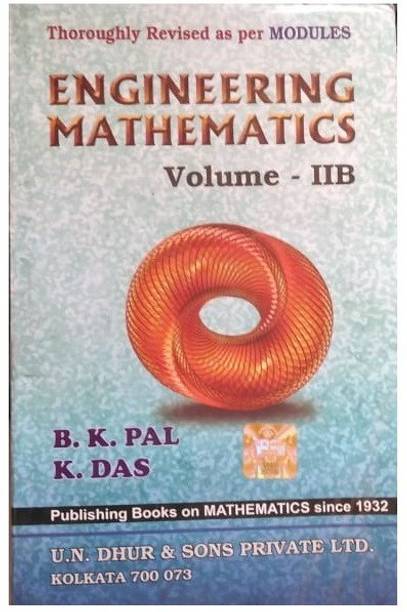 ENGINEERING MATHEMATICS VOLUME II B For 2nd SEMESTER ( All Streams Except CES & IT )