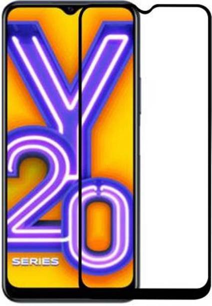 EASYBIZZ Edge To Edge Tempered Glass for Vivo Y20i
