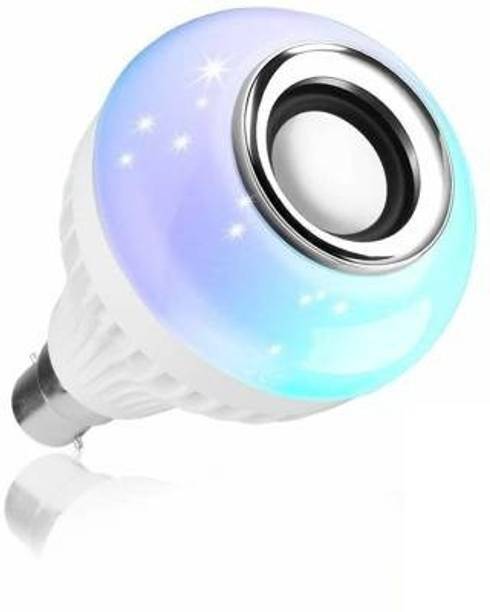 TECHMAZE BT Music Light Bulb B22 LED Speaker Color Changing 24Keys Remote Smart ball T36 Smart Bulb