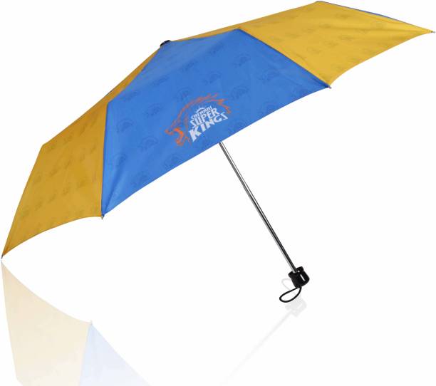 EUME Official CSK 3 Fold Hand Open Small Umbrella