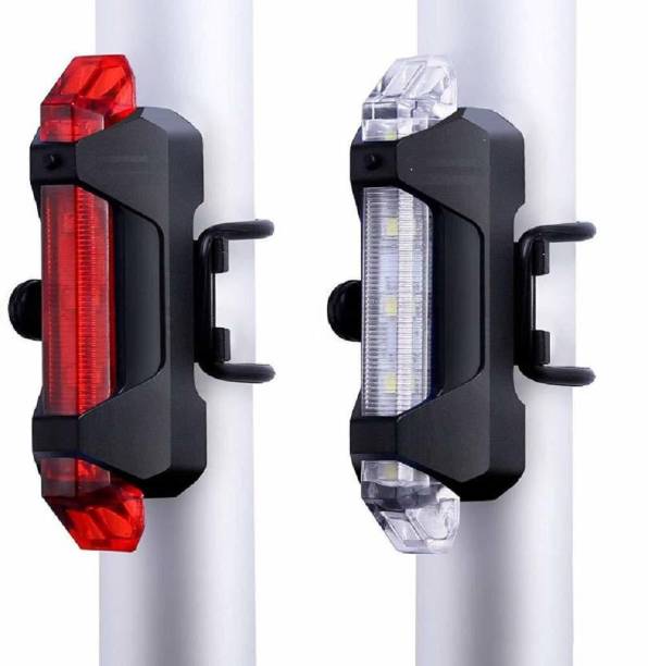 PRO365 Bicycle LED USB Rechargeable Head and tail Light combo LED Front Rear Light Combo