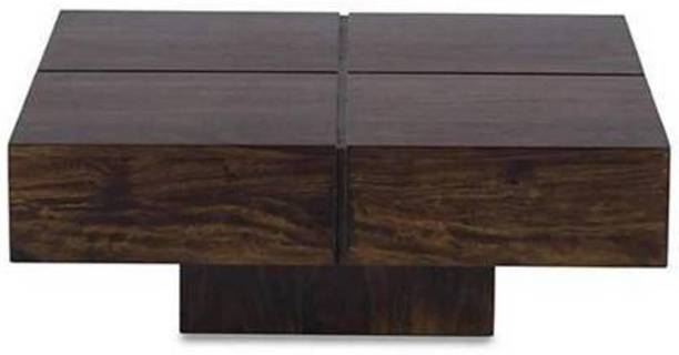 BM Wood Furniture Sheesham Wood Center Coffee Table for Living Room,Balcony,Garden and Outdoor Solid Wood Coffee Table