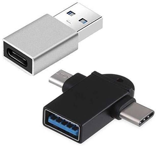 Ravbelli USB, Micro USB, USB Type C OTG Adapter