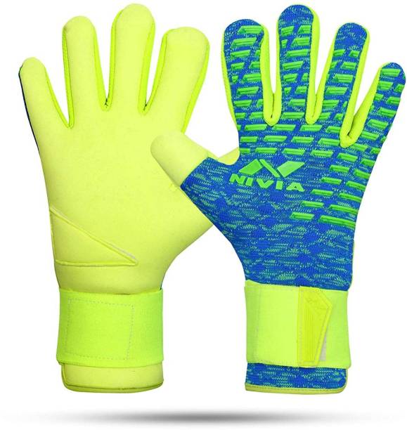NIVIA Ashtang - Green/Blue-(2021 Model) Goalkeeping Gloves