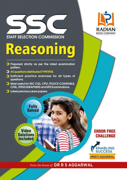 SSC Reasoning Book for CGL, CPO, Police Constable, CHSL, MTS & other Competitive Exams (in English) - Reasoning Book for SSC  - Reasoning Book for SSC
