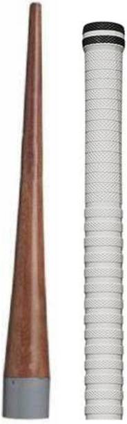 y2m Pack of 1 Cricket Bat White grip (XR) + 1 wooden cone (gripper) अल्ट्रा टैकी
