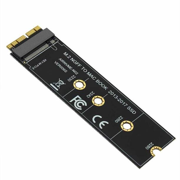 microware 1 DDR 2 GB (Single Channel) Mac (M.2 NVME SSD Adapter for MacBook Air and Pro SSD Kit for A1465-66 2013-2017)
