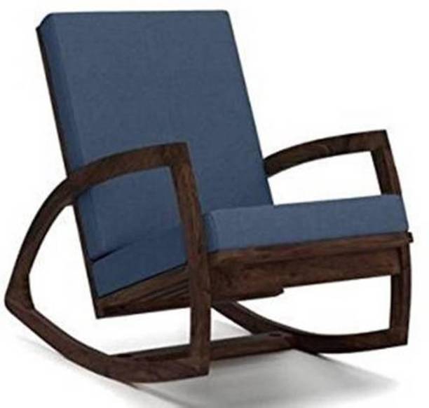 BM Wood Furniture Sheesham Wood Rocking Chair For Living Room |Study Chairs|Chairs|Dining Chair Solid Wood 1 Seater Rocking Chairs