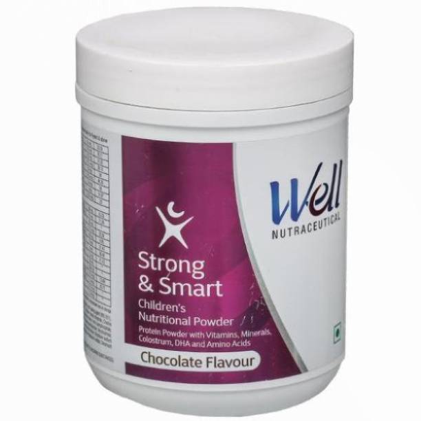 Well Nutraceutical Strong & Smart Children's Nutritional Powder 200G (Pack of 1) Chocolate Flavored Powder