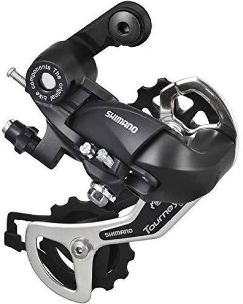 Udee Bicycle Tourney rd-ty300 6/7 Speed Black Direct Mount Rear derailleur-Silver/Black Bicycle Brake Disk