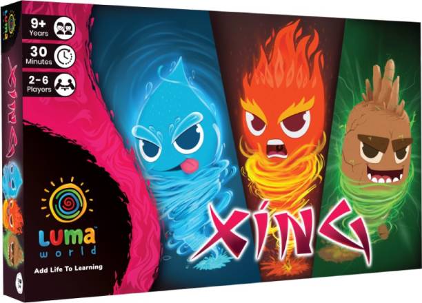 LUMA WORLD Xing: A Token Placement Strategy Board Game Educational Board Games Board Game