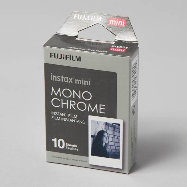 FUJIFILM Instax Mini Mono Chrome 10 Sheets pack Film Roll