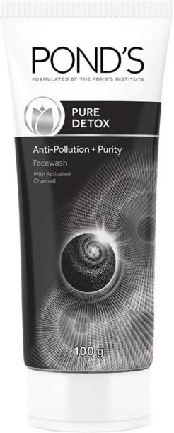 PONDS Pure Detox Anti-Pollution Purity  With Activated Charcoal Face Wash