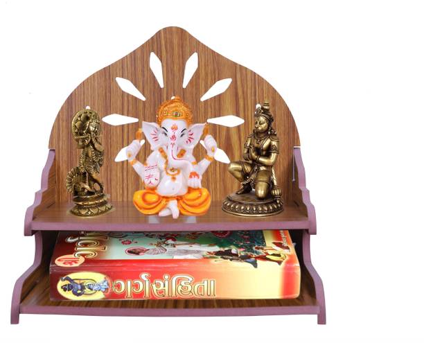 Rudrax Art and Craft Wooden Temple Beautiful Plywood Mandir Pooja Room Home Decor Office OR Home Temple Temple Wooden Beautiful Plywood Mandir Pooja Room Home Decor Office OR Home Temple Wall Hanging Product Engineered Wood Home TempleWooden Singhasan Temple for God, Laddu Gopal Sinhasan for Pooja Mandir, Singhasan for Diwali, Durga Pooja, Navratri, Ganesh Chaturth Engineered Wood Home Temple  (Height: 29 cm) Engineered Wood Home Temple