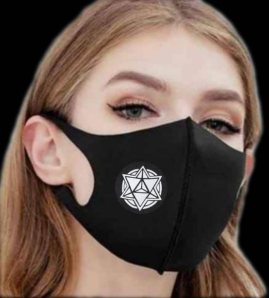 Jigyaasaa SCUBA Breathable Mask Black 005 Washable, Reusable Cloth Mask