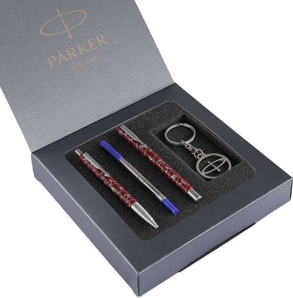 PARKER Vector Special Edition Sports Ball Pen + Roller Ball Pen with Keychain Ball Pen