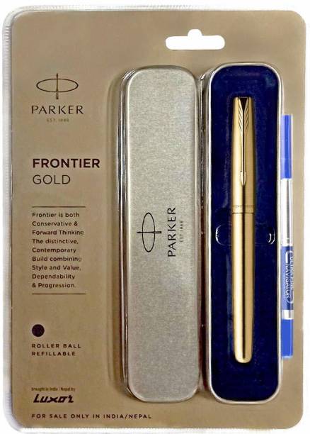 PARKER Frontier Gold trim Roller Ball Pen