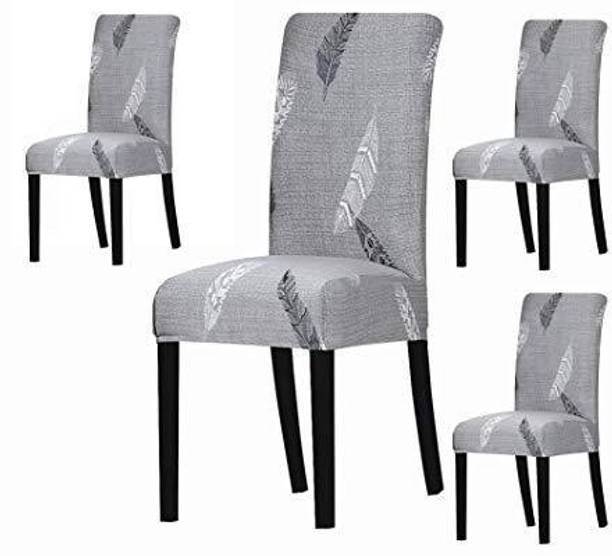 HOUSE OF QUIRK Polyester 1 Seater Chair Plain Cover