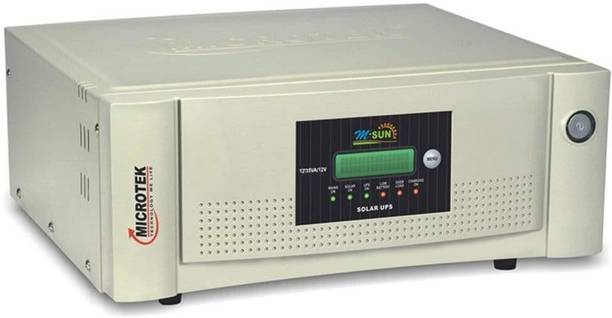 Microtek Solar UPS M-SUN-1235/12V with 2 Year Warranty Solar Compatible Pure Sine Wave Inverter