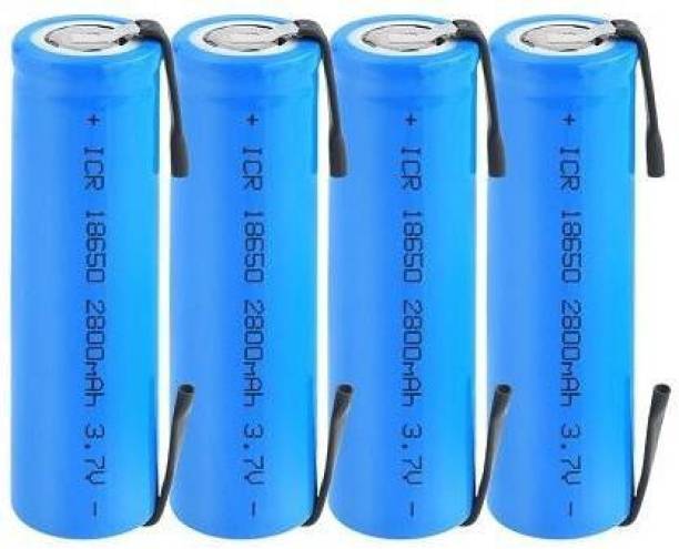 SPAREWARE Mobile Battery For  battery of power bank ICR 18650 Rechargeable Li-ion 4 pcs 2000mah 3.7V Battery