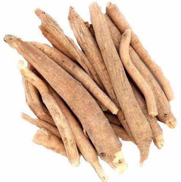 Nutrixia food Ashwagandha Roots ASHVAGANDHA JADD ASGANDH NAGORI WITHANIA SOMNIFERA (-100 Gms