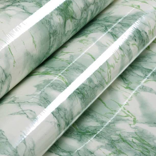 WolTop Abstract Green, White Wallpaper