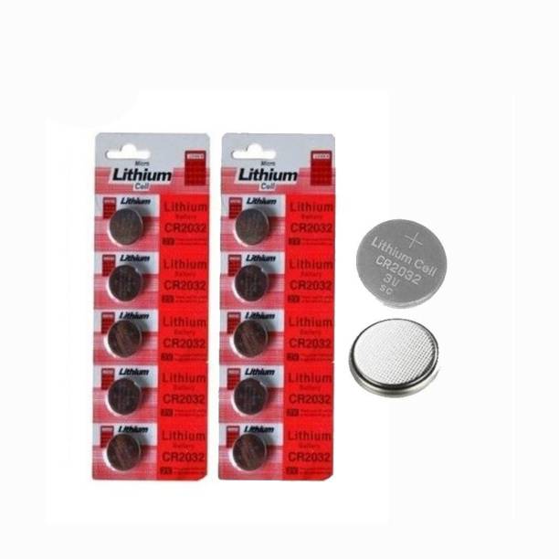 QWEEZER  Micro Lithium cell CR 2032 3V batteries (Pack of 2)  Battery