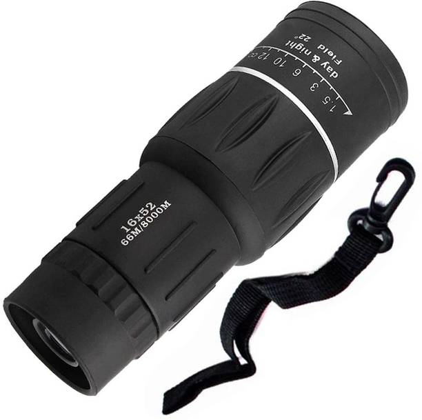 FFR High Powered Dual Focus Day & Night 16x52 HD Vision Optical Monocular Telescope Outdoor Portable Handheld Ultra Monocular Scope for Hunting Camping Monocular