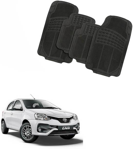 AutoKraftZ Rubber, PVC Standard Mat For  Toyota Etios Liva