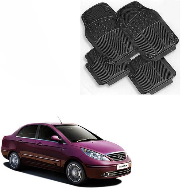AutoKraftZ Rubber, PVC Standard Mat For  Tata Manza