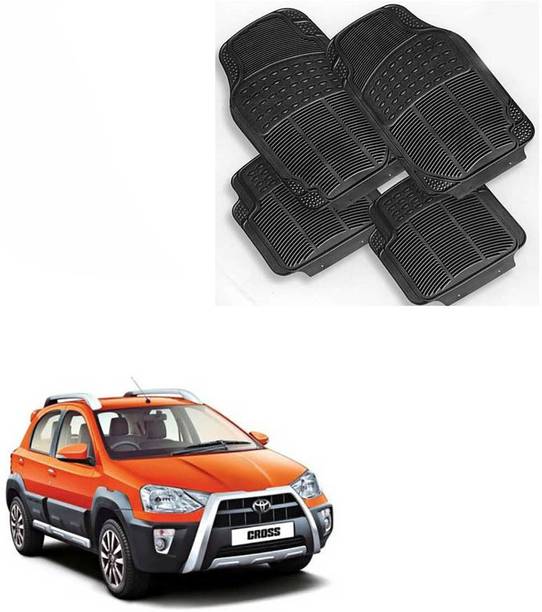 AutoKraftZ Rubber, PVC Standard Mat For  Toyota Etios Cross