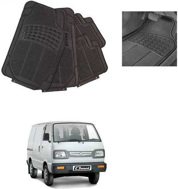 AutoKraftZ Rubber, PVC Standard Mat For  Maruti Suzuki Omni