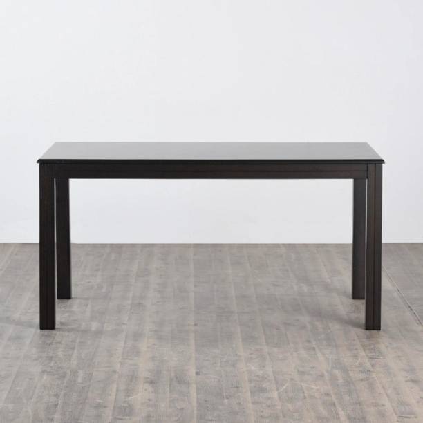 WOOD OASIS Solid Wood 6 Seater Dining Table