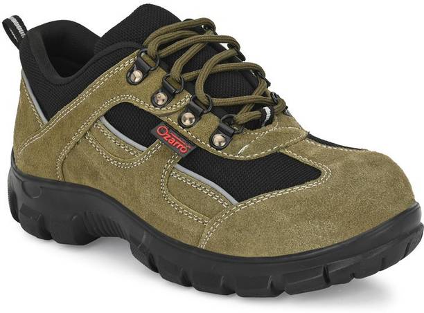 Ozarro Steel Toe Suede Safety Shoe