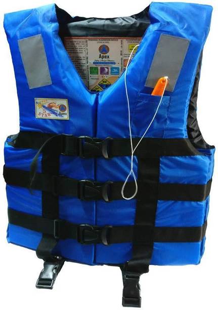 APEX 5 Star Blue Life Jacket for Adult Swim Floatation Belt