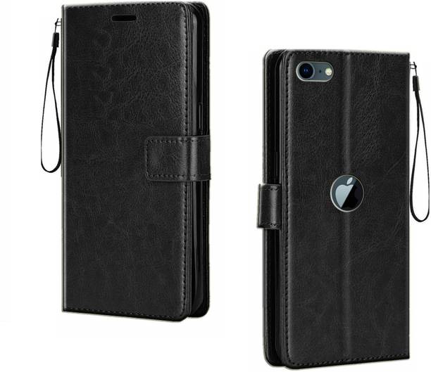 BINTAGE Flip Cover for Apple iPhone SE