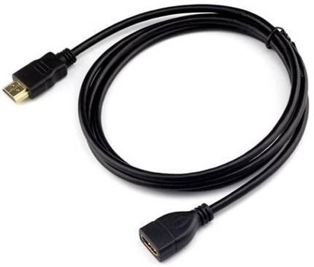 techut HDMI Cable 1.5 m 1.5 Meter High Speed Gold Plated HDMI Male to Female Extension Cable