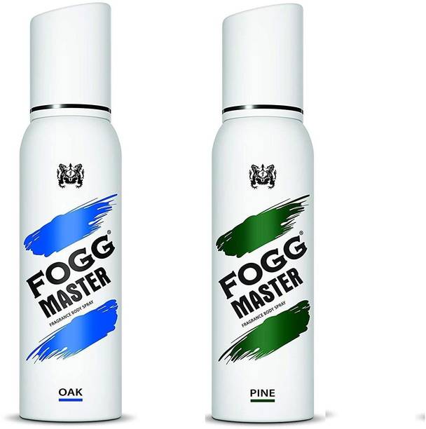 FOGG MASTER PINE + OAK COMBO 120ML 2PC Body Spray - For Men & Women