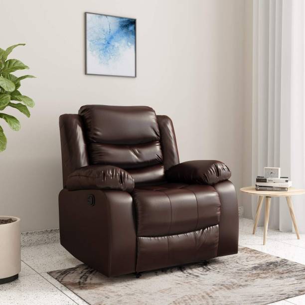 Home Edge Leatherette Manual Recliner