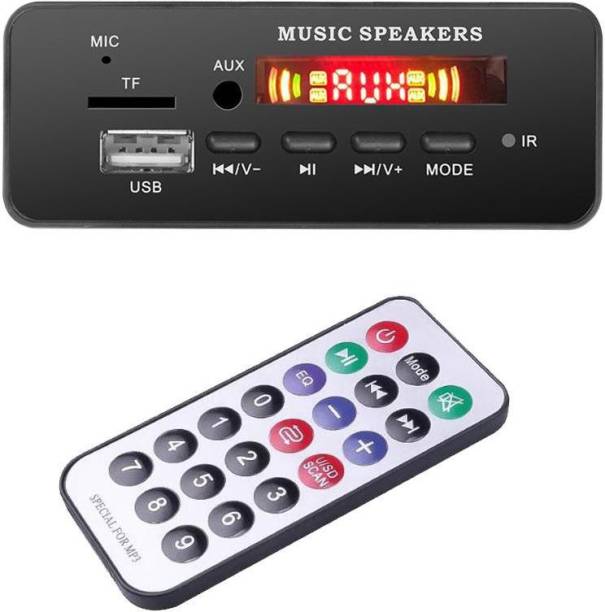 Geek Lab Audio Player MP3 Decoder Board 12V Module With Remote. FM, USB & Bluetooth Connectivity. AM5 MP3 Player