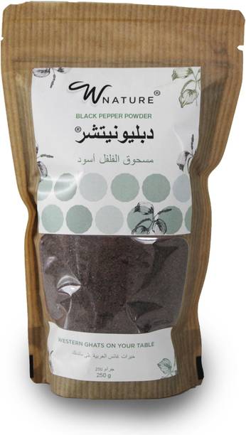 wnature Black Pepper Powder -100% Pure N Natural