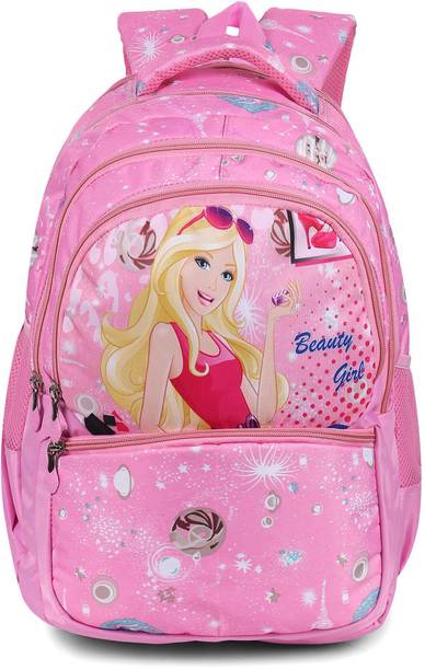 Beauty Girl GIRLS Polyester 30 L DESIGNER FLOWER PRINT School Backpack for Girls 30 L Backpack