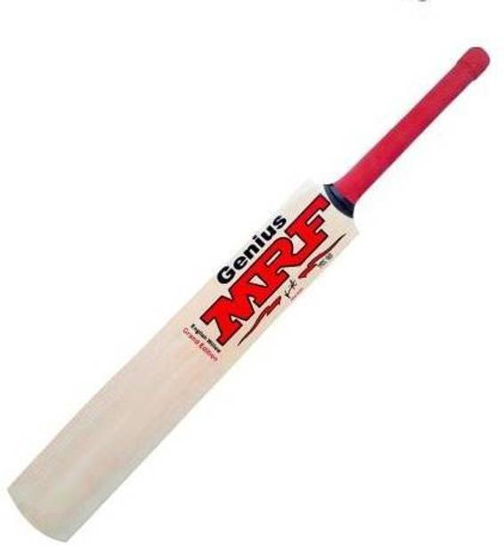 MRF (SIZE-5) WOODEN KASHMERI POPULER WILLOW BAT Poplar Willow Cricket  Bat For 11 - 13 Yrs