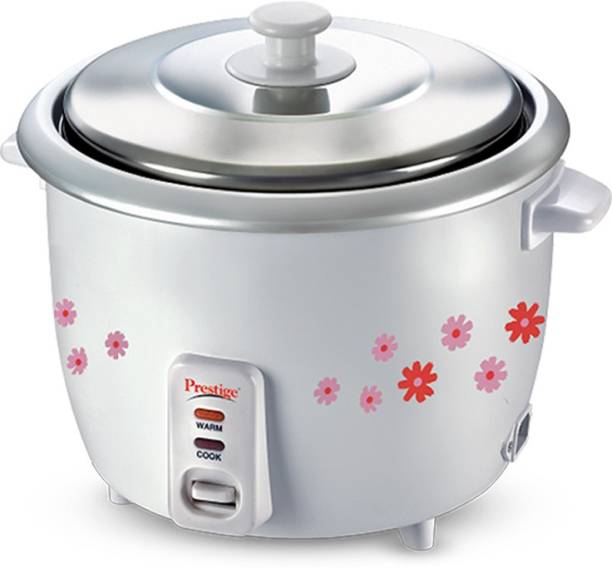Prestige PRWO 1.8-2 Electric Rice Cooker with Steaming Feature
