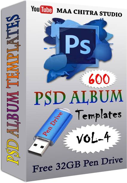 Adobe Photoshop Psd Templates 600 Piece VOL-4