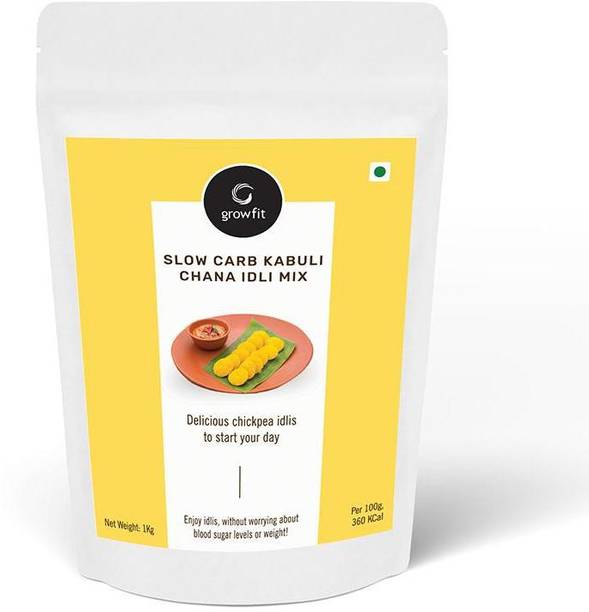 Grow Fit Slow Carb Kabuli Chana Idli Mix 1000 g