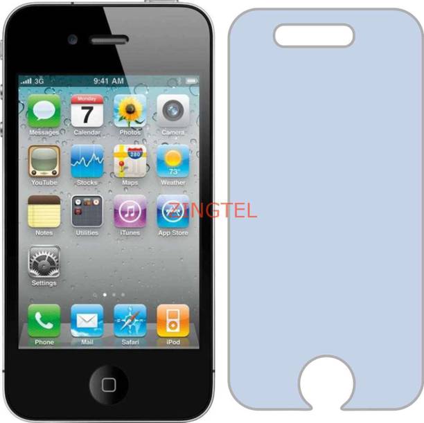 ZINGTEL Tempered Glass Guard for APPLE IPHONE 4S (Impossible AntiBlue Light)