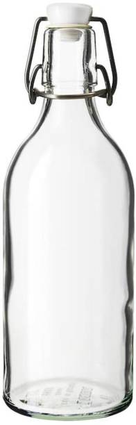 IKEA Bottle with stopper, clear glass, 0.5 l (17 oz) 500 ml Glass Bottle