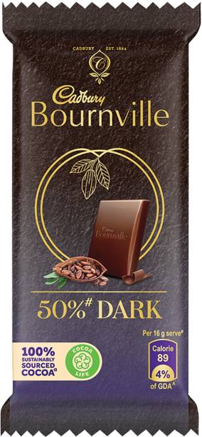Cadbury Bournville Rich Cocoa Dark Chocolate Bars