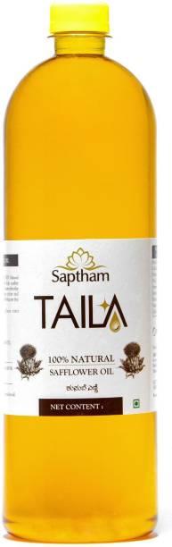 Saptham Taila 100% Cold Pressed Kardi Oil / Safflower Oil PET Bottle
